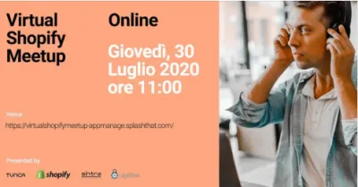 Fiscalità e fatturazione elettronica per l'eCommerce: nuovo Virtual Shopify Meetup